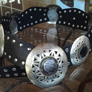 Chico's Moroccan leather belt